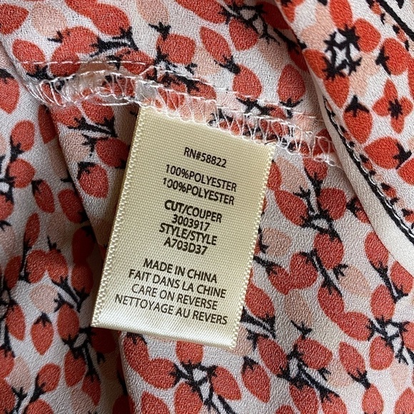 MAX STUDIO FLORAL PRINT BOHO BLOUSE SIZE XS - Picture 4 of 6